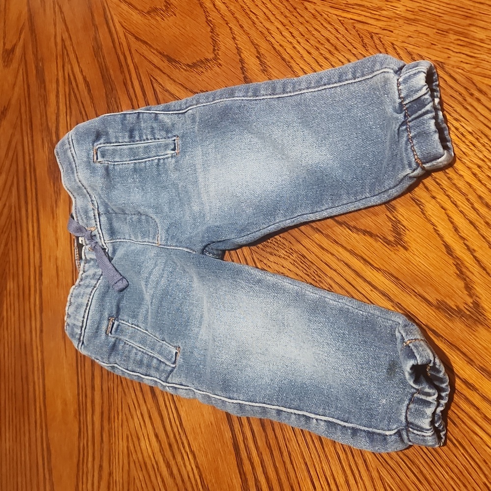 7 for all mankind baby jeans. 12 months.